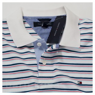 TOMMY HILFIGER MESKA KOSZULKA -PASKI
